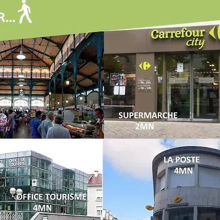 Le Montferrat - 65m2 - 2 - Rue De La Grotte - Hyper Centre Lourdes