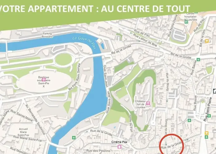 Le Montferrat - 65m2 - 2 - Rue De La Grotte - Hyper Centre Apartman